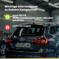 Seat Leon Fließheck 5-Türer (Fließheck) 06.2014-12.2019 5F1 BRiNK Anhängerkupplung mit JAEGER Elektrosatz