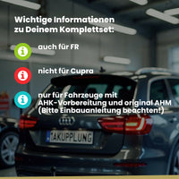 Seat Leon Fließheck 5-Türer (Fließheck) 06.2014-12.2019 5F1 BRiNK Anhängerkupplung mit JAEGER Elektrosatz