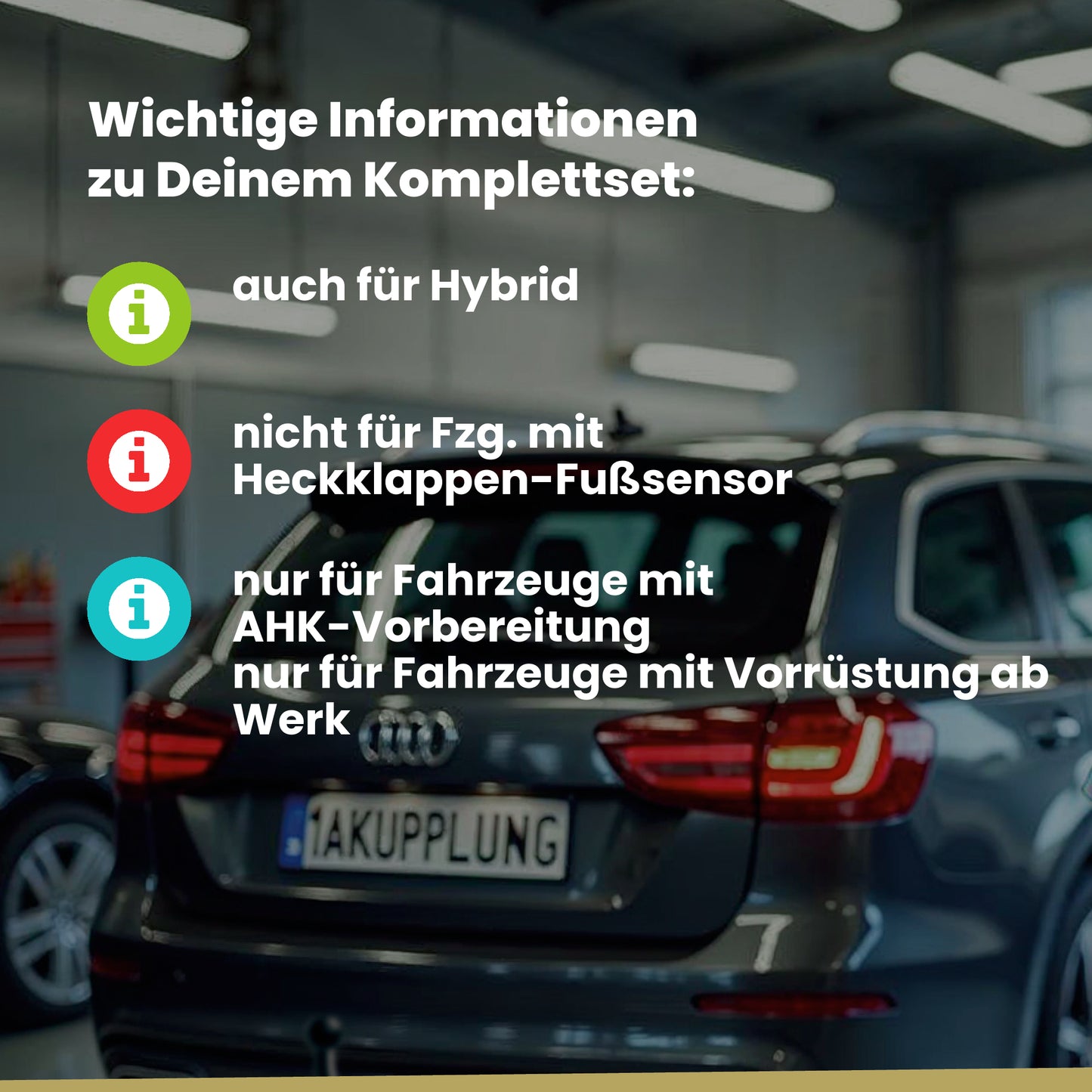 Toyota Corolla Touring Sport 5-Türer (Kombi) ab 05.2022 E21 BRiNK Anhängerkupplung mit JAEGER Elektrosatz