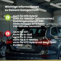 VW Golf VII Fließheck 3/5-Türer (Fließheck) 11.2012-12.2019 5G1 BRiNK Anhängerkupplung mit JAEGER Elektrosatz