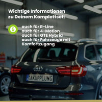 VW Passat B8 4/5-Türer (Limo & Kombi) 11.2014-11.2023 3G_ / CB_ BRiNK Anhängerkupplung mit JAEGER Elektrosatz