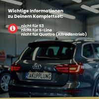 Audi A3 3-Türer (Fließheck) 07.2008-04.2012 8P1 BRiNK Anhängerkupplung mit JAEGER Elektrosatz