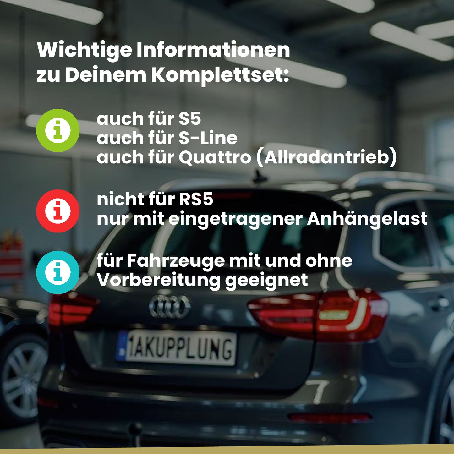Audi A5 2-Türer (Cabriolet) 03.2009-11.2016 8F7 ORIS Anhängerkupplung mit JAEGER Elektrosatz