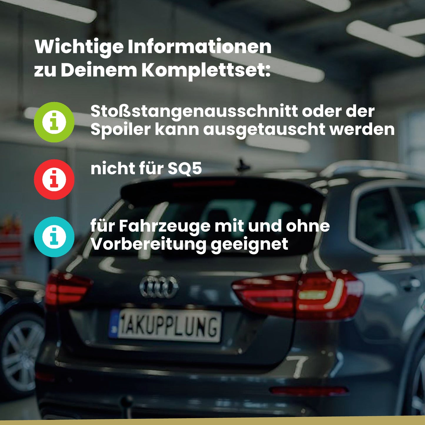 Audi Q5 5-Türer (SUV) 11.2008-12.2016 8R ORIS Anhängerkupplung mit JAEGER Elektrosatz