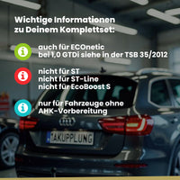 Ford Focus III Turnier 5-Türer (Turnier) 04.2011-08.2018 DYB Westfalia-Automotive mit JAEGER Elektrosatz