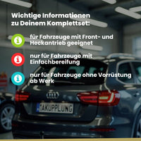 Renault Master Pritsche Einfachbereifung 06.2010-08.2014 EV/HV/UV Westfalia-Automotive mit JAEGER Elektrosatz