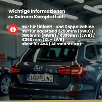 Mercedes Sprinter Pritsche 3T, 3,5T, 4,6T 04.2006-05.2018 906 / 3250, 3665, 4325mm BRiNK Anhängerkupplung mit JAEGER Elektrosatz
