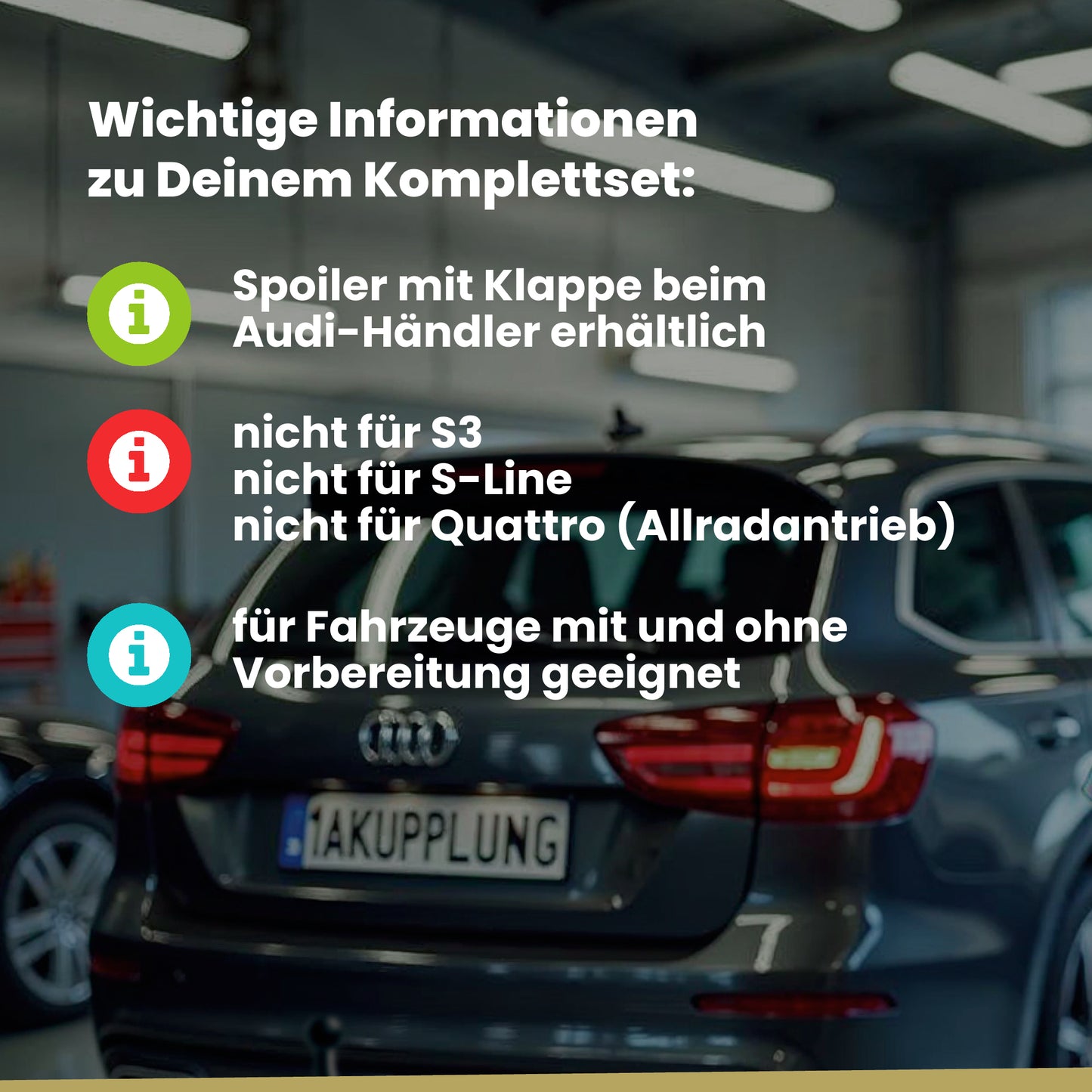 Audi A3 3-Türer (Fließheck) 07.2008-04.2012 8P1 BRiNK Anhängerkupplung mit JAEGER Elektrosatz