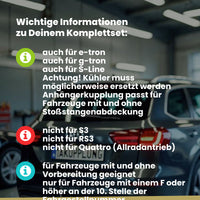 Audi A3 Sportback 5-Türer (Schrägheck) 06.2014-06.2016 8VA BRiNK Anhängerkupplung mit JAEGER Elektrosatz