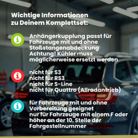 Audi A3 Sportback 5-Türer (Schrägheck) 06.2014-06.2016 8VA BRiNK Anhängerkupplung mit JAEGER Elektrosatz