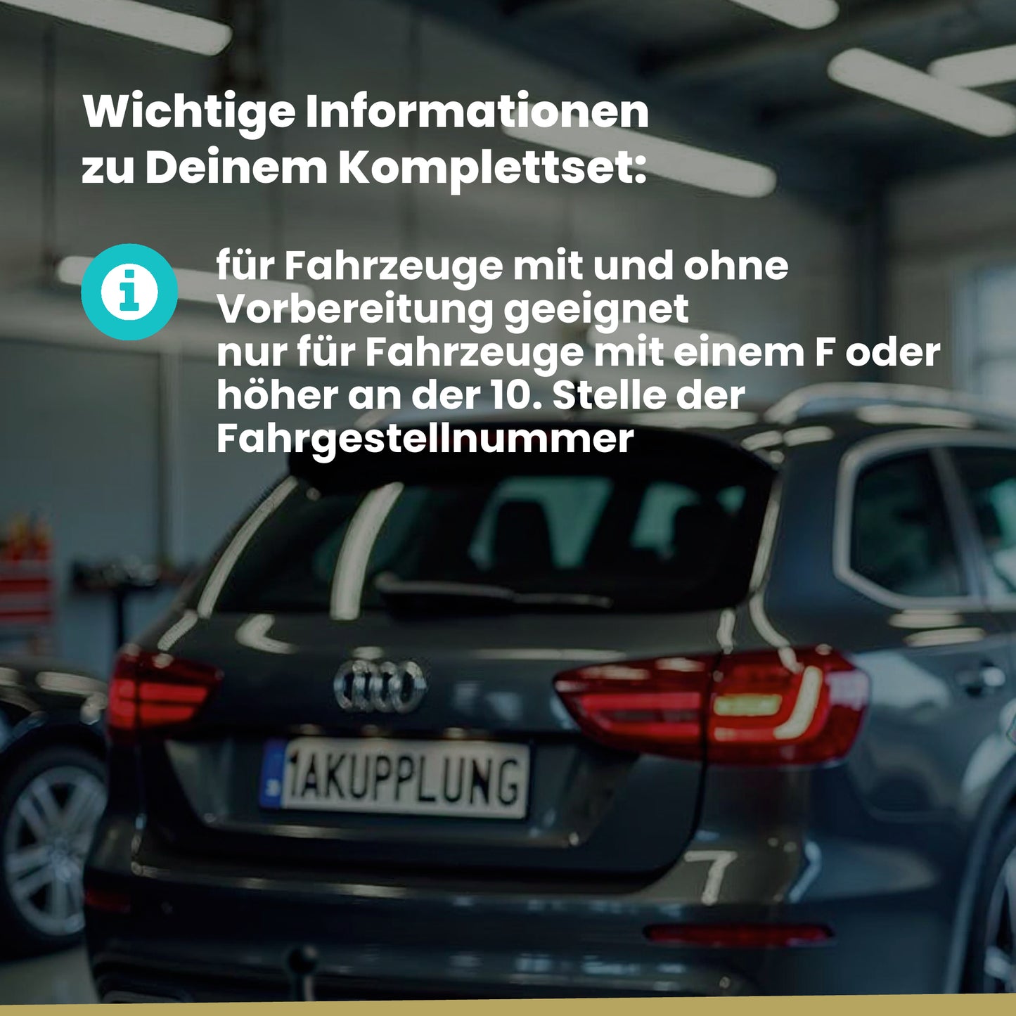 Audi A3 4-Türer (Limousine) 06.2014-06.2016 8VS BRiNK Anhängerkupplung mit JAEGER Elektrosatz