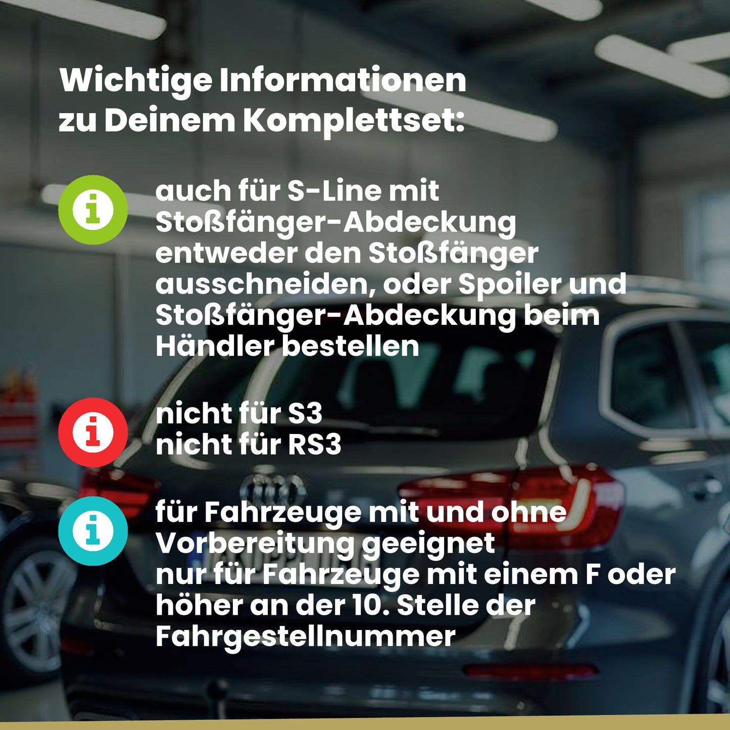 Audi A3 4-Türer (Limousine) 06.2014-06.2016 8VS BRiNK Anhängerkupplung mit JAEGER Elektrosatz