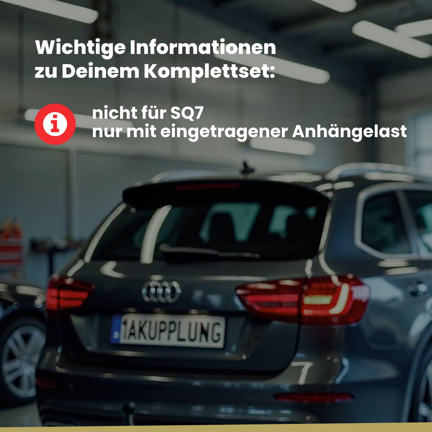 Audi Q7 5-Türer (SUV) 07.2015-08.2023 4M BRiNK Anhängerkupplung mit JAEGER Elektrosatz