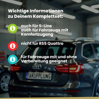 Audi A5 Sportback 5-Türer (Schrägheck) ab 01.2020 F5A BRiNK Anhängerkupplung mit JAEGER Elektrosatz
