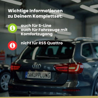 Audi A5 Sportback 5-Türer (Schrägheck) ab 01.2020 F5A BRiNK Anhängerkupplung mit JAEGER Elektrosatz