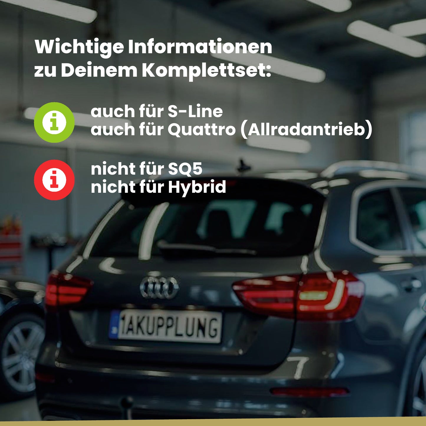 Audi Q5 5-Türer (SUV) 01.2017-08.2023 FY BRiNK Anhängerkupplung mit JAEGER Elektrosatz
