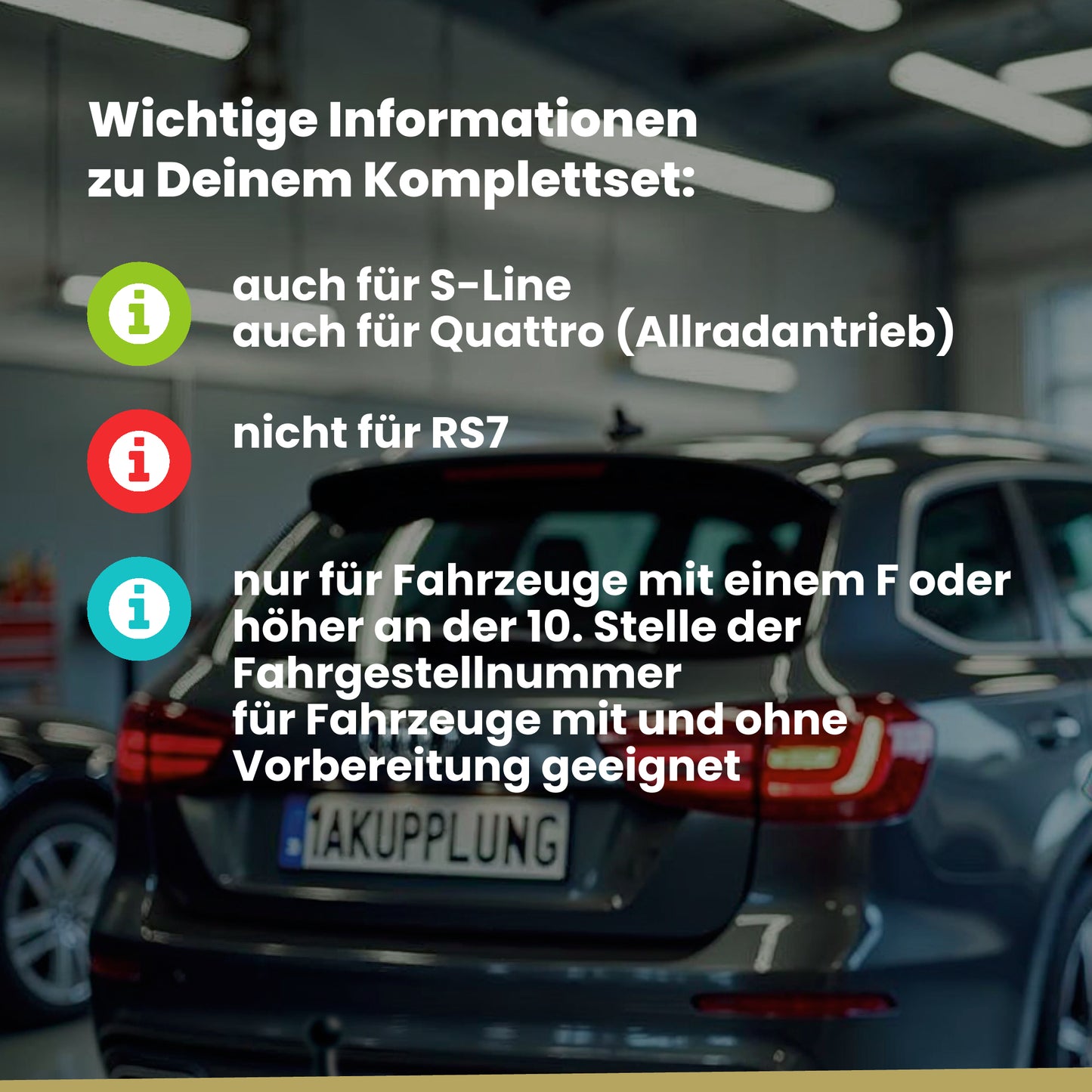 Audi A7 Sportback 5-Türer (Schrägheck) 10.2014-04.2018 4GA BRiNK Anhängerkupplung mit JAEGER Elektrosatz