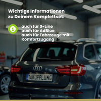 Audi A6 C8 4-Türer (Limousine) 07.2018-08.2023 4A2 BRiNK Anhängerkupplung mit JAEGER Elektrosatz
