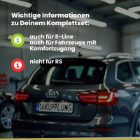 Audi A7 Sportback 5-Türer (Schrägheck) 05.2018-08.2023 4KA BRiNK Anhängerkupplung mit JAEGER Elektrosatz