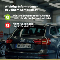 BMW 5er E61 5-Türer (Touring) 06.2004-09.2010 E61 BRiNK Anhängerkupplung mit JAEGER Elektrosatz