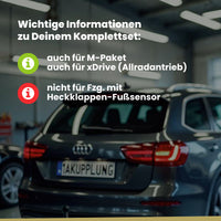 BMW 5er F11 5-Türer (Touring) 09.2010-02.2014 F11 BRiNK Anhängerkupplung mit JAEGER Elektrosatz