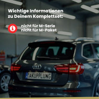 BMW 4er F32/F33 2-Türer (Coupe-Cabriolet) 03.2014-06.2021 F32 / F33 BRiNK Anhängerkupplung mit JAEGER Elektrosatz