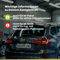 BMW 5er F10 4-Türer (Limousine) 03.2014-01.2017 F10 BRiNK Anhängerkupplung mit JAEGER Elektrosatz