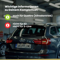 Audi A3 Sportback 5-Türer (Schrägheck) 09.2004-06.2008 8PA BRiNK Anhängerkupplung mit JAEGER Elektrosatz