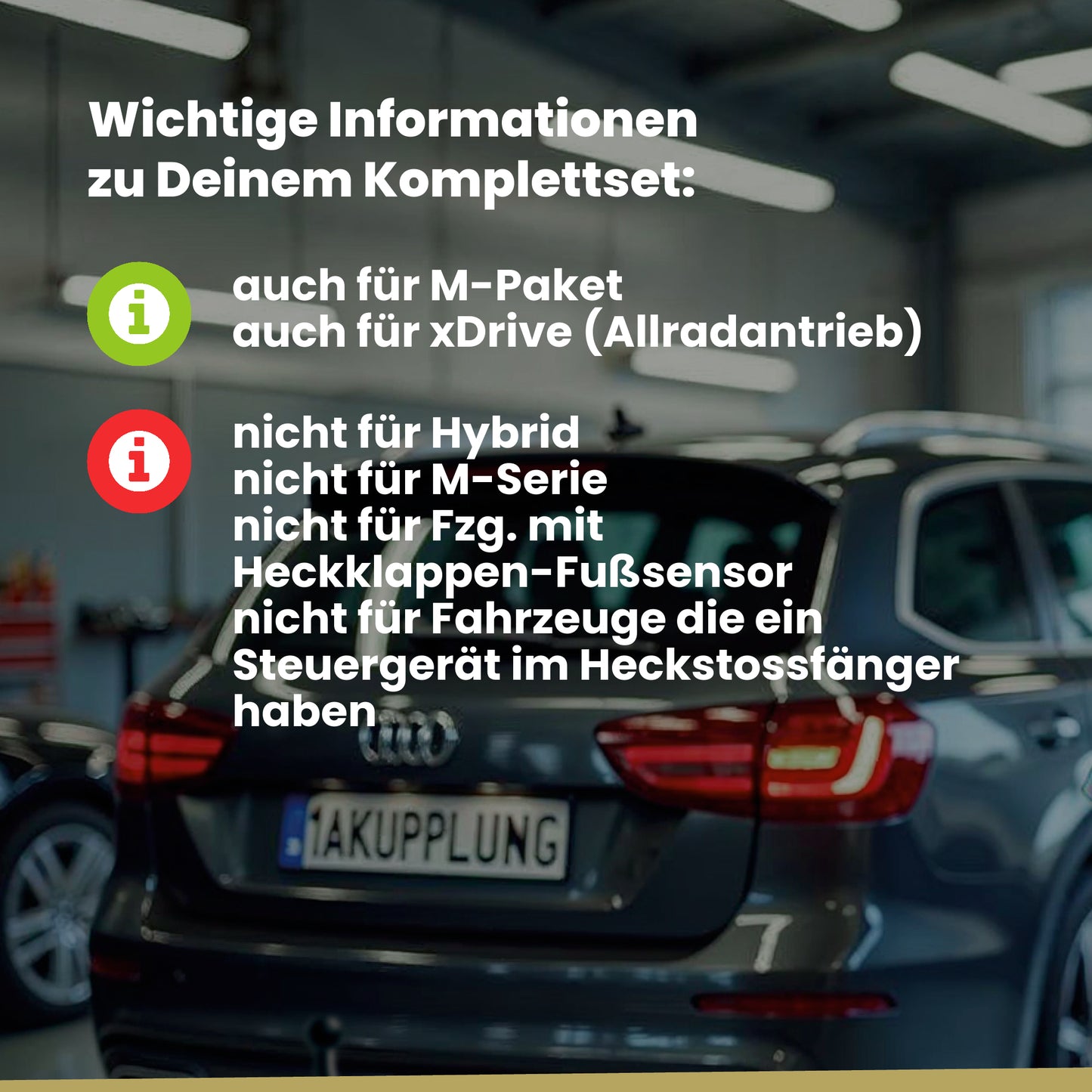 BMW 5er F10 4-Türer (Limousine) 03.2010-02.2014 F10 BRiNK Anhängerkupplung mit JAEGER Elektrosatz
