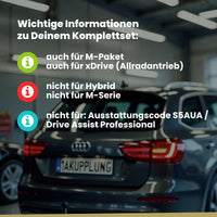 BMW 2er U06 Active Tourer 5-Türer (Kompaktvan) ab 11.2021 U06 BRiNK Anhängerkupplung mit JAEGER Elektrosatz