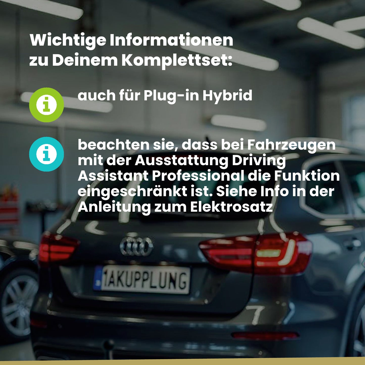 BMW 5er G60 4-Türer (Limousine) ab 10.2023 G60 BRiNK Anhängerkupplung mit JAEGER Elektrosatz