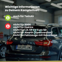 Fiat 500 3-Türer (Fließheck) 10.2007-06.2015 312 BRiNK Anhängerkupplung mit JAEGER Elektrosatz