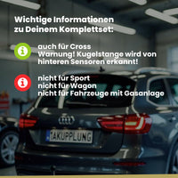 Fiat 500L 5-Türer (Schrägheck) ab 06.2017 160 BRiNK Anhängerkupplung mit JAEGER Elektrosatz