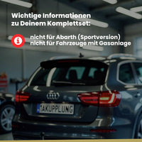 Fiat Grande Punto 3/5-Türer (Fließheck) 10.2005-10.2009 199 BRiNK Anhängerkupplung mit JAEGER Elektrosatz