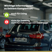 Fiat 500L 5-Türer (Schrägheck) 10.2012-05.2017 160 BRiNK Anhängerkupplung mit JAEGER Elektrosatz