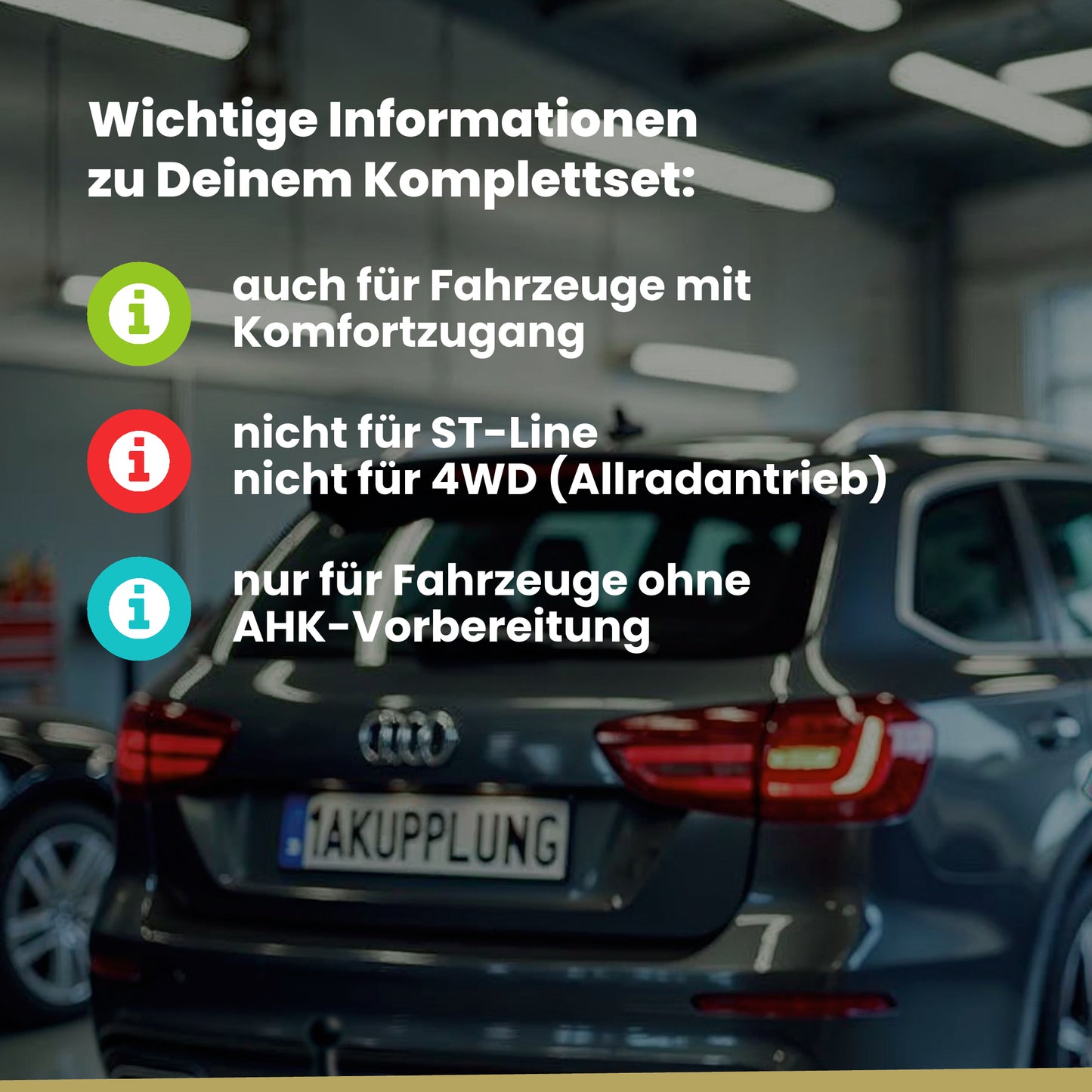 Ford Kuga II 5-Türer (Sport-SUV) 02.2013-06.2017 DM2 BRiNK Anhängerkupplung mit JAEGER Elektrosatz