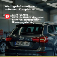 Mercedes C-Klasse 4-Türer (Limousine) 03.2007-11.2014 W204 BRiNK Anhängerkupplung mit JAEGER Elektrosatz