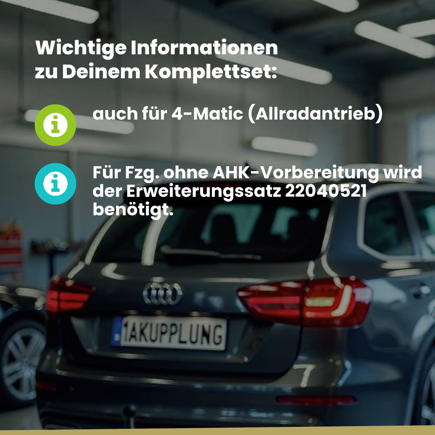 Mercedes Vito Bus / Kasten 10.2010-10.2014 W639 BRiNK Anhängerkupplung mit JAEGER Elektrosatz
