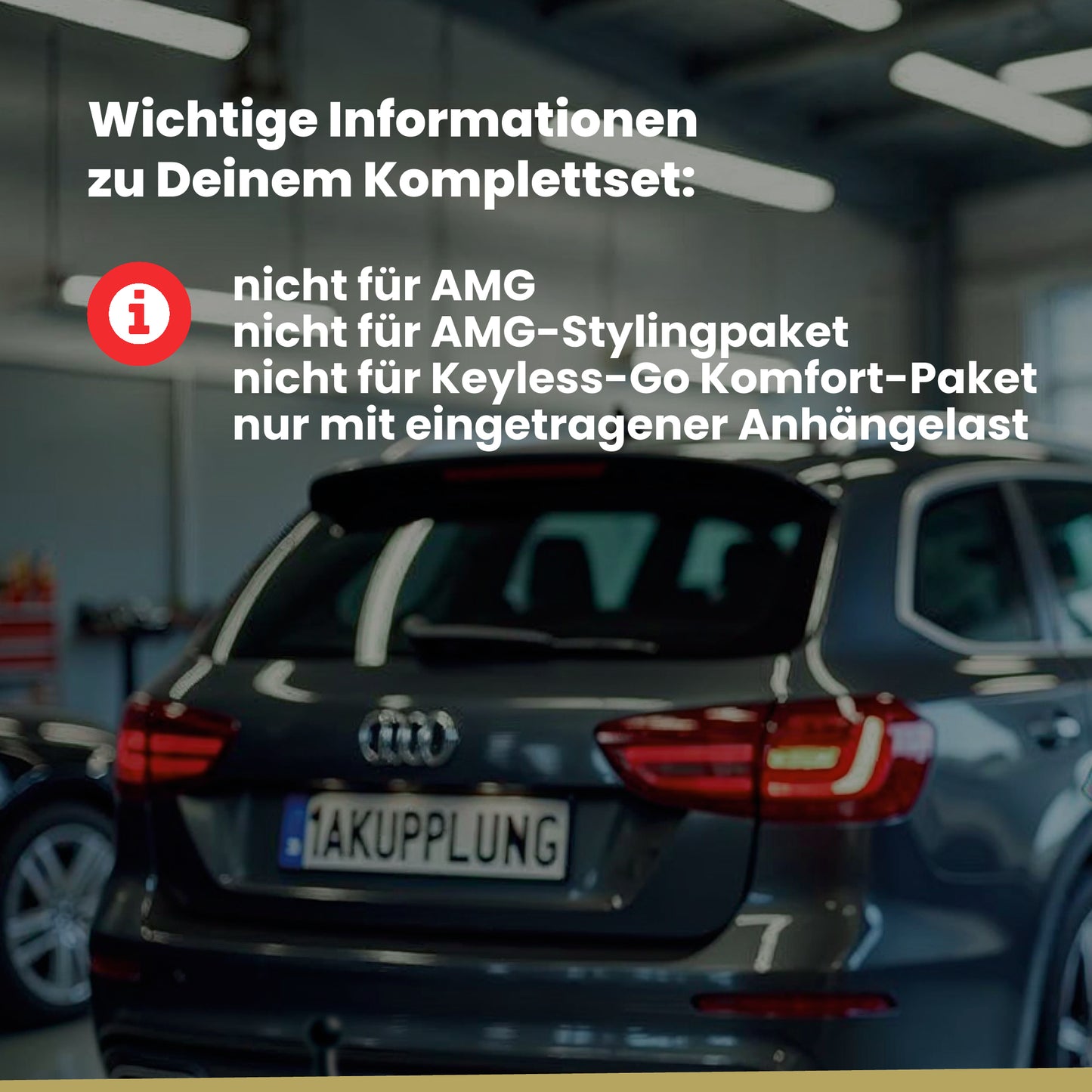Mercedes C-Klasse 4-Türer (Limousine) 03.2014-06.2018 W205 BRiNK Anhängerkupplung mit JAEGER Elektrosatz
