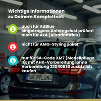 Mercedes Vito / V-Klasse Bus / Kasten ab 03.2024 W447 BRiNK Anhängerkupplung mit JAEGER Elektrosatz