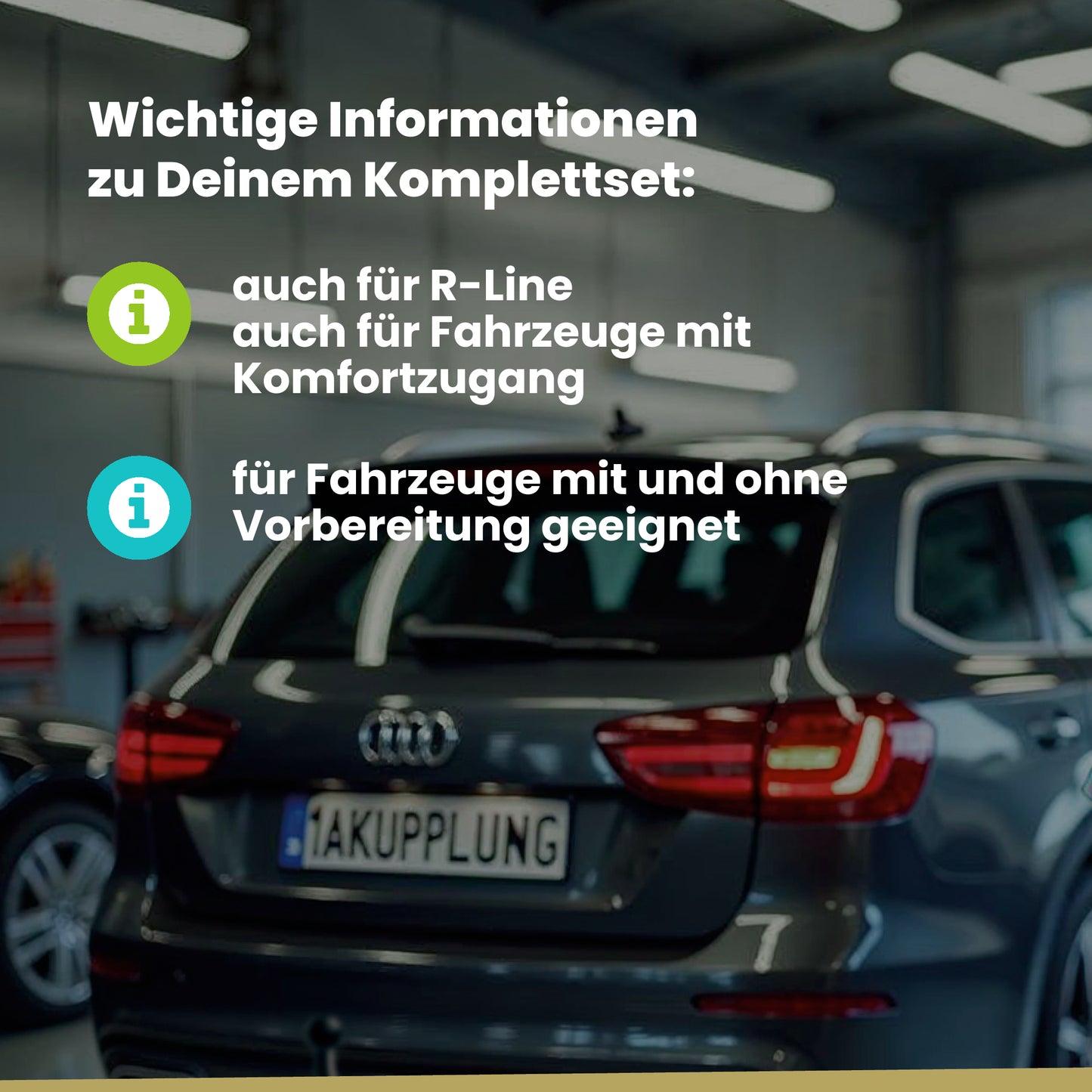 VW Touareg 5-Türer (SUV) ab 06.2018 CR BRiNK Anhängerkupplung mit JAEGER Elektrosatz
