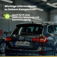 VW Touareg 5-Türer (SUV) ab 06.2018 CR BRiNK Anhängerkupplung mit JAEGER Elektrosatz