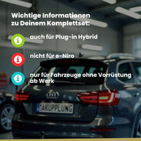 Kia Niro 5-Türer (SUV) 09.2016-06.2019 DE ORIS Anhängerkupplung mit JAEGER Elektrosatz