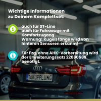 Ford Puma 5-Türer (SUV) ab 12.2019 J2K / CF7 BRiNK Anhängerkupplung mit JAEGER Elektrosatz
