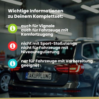 Ford S-MAX 5-Türer (Kompaktvan) ab 08.2015 CJ BRiNK Anhängerkupplung mit JAEGER Elektrosatz