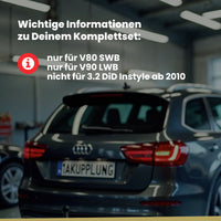 Mitsubishi Pajero 3/5-Türer (SUV) ab 02.2007 V80 / V90 BRiNK Anhängerkupplung mit JAEGER Elektrosatz