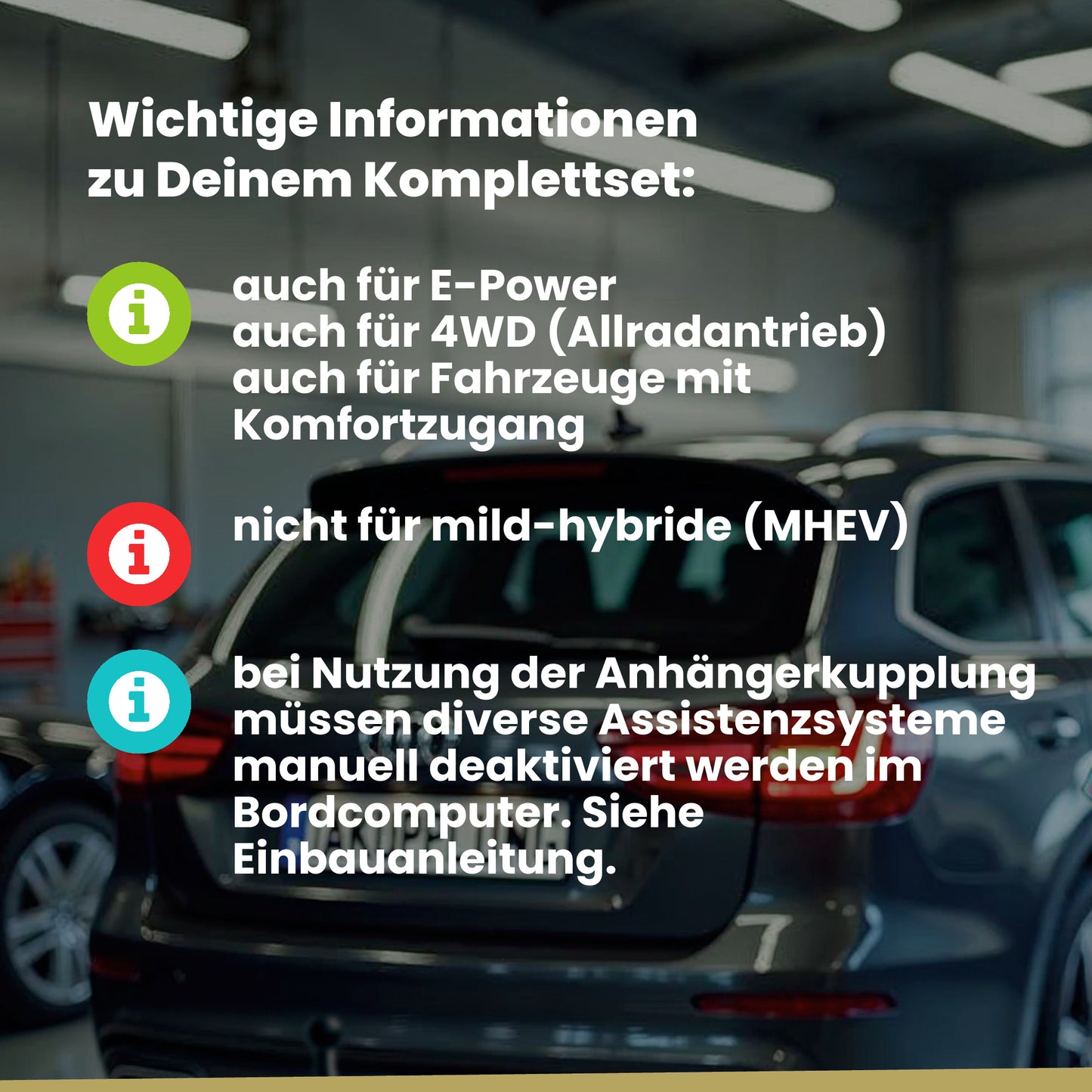 Nissan X-Trail 5-Türer (SUV) ab 09.2022 T33 BRiNK Anhängerkupplung mit JAEGER Elektrosatz