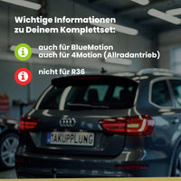 VW Passat B6 4/5-Türer (Limo & Kombi) 04.2005-10.2010 3C Westfalia-Automotive mit JAEGER Elektrosatz