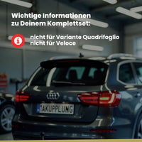 Alfa Giulia 4-Türer (Limousine) ab 04.2016 952 BRiNK Anhängerkupplung mit JAEGER Elektrosatz