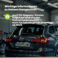Dacia Dokker Kombi / Kasten 11.2012-03.2017 KE BRiNK Anhängerkupplung mit JAEGER Elektrosatz